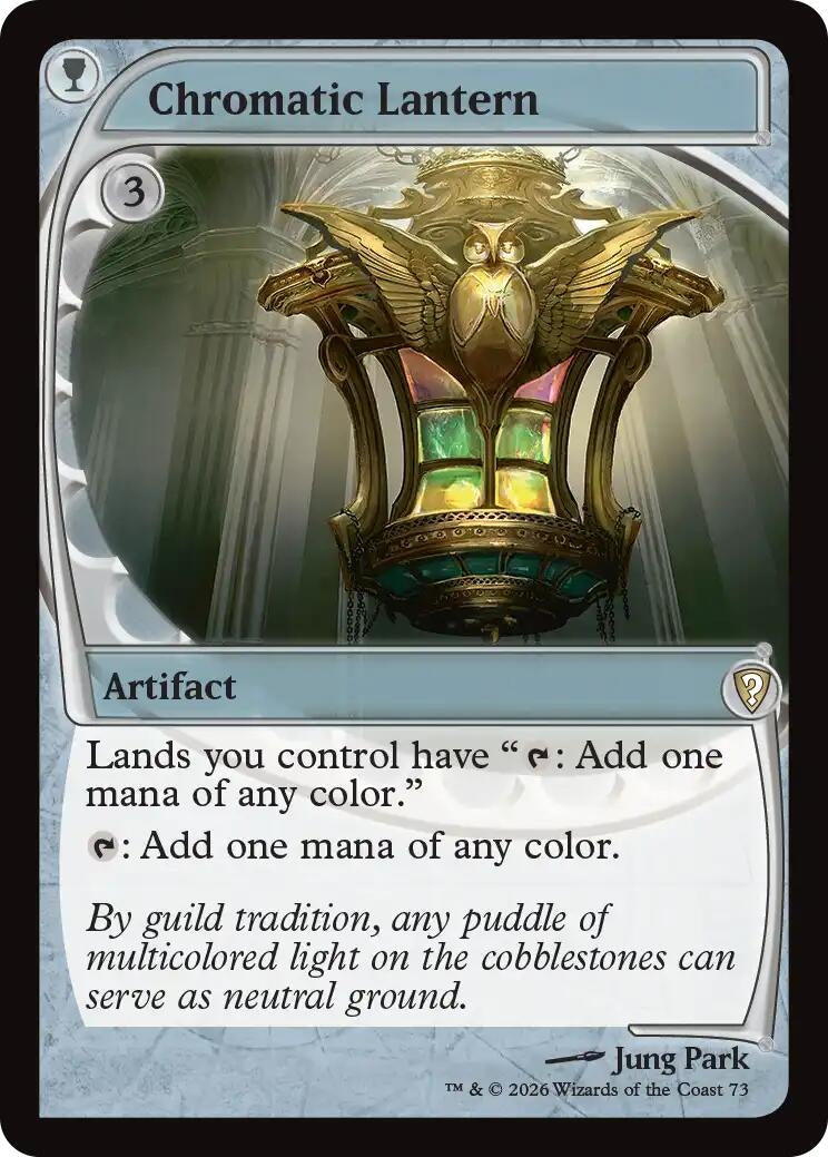 Image for Chromatic Lantern (Future Sight) (73) (Mystery Booster Commander Edition) (MBC) - Magic: The Gathering