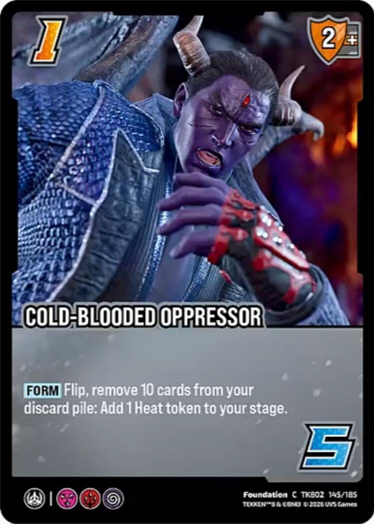 Image for Cold-Blooded Oppressor (TK802 145/185) (TEKKEN 8) (TK8) - UniVersus