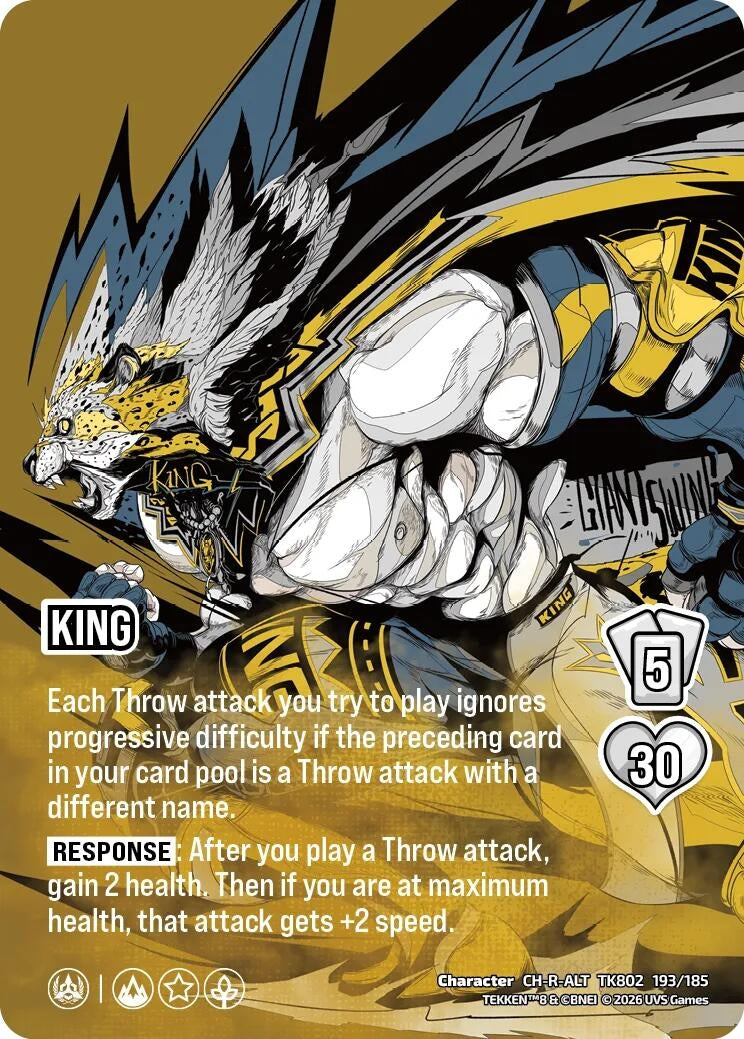 Image for King (TK802 193/185) (TEKKEN 8) (TK8) - UniVersus