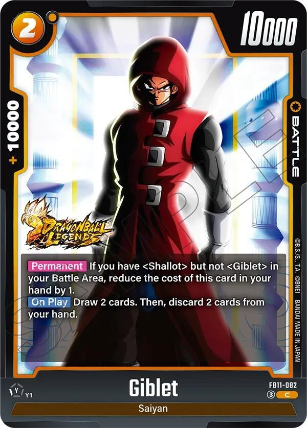 Image for Giblet - FB11-082 (FB11-082) (Brightness of Hope) (FB11) - Dragon Ball Super: Fusion World