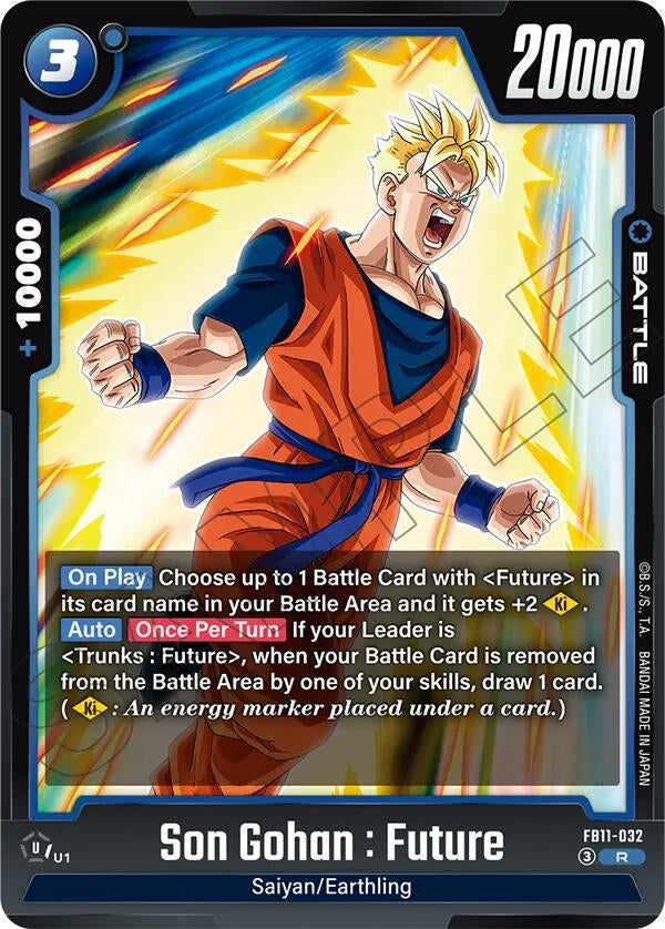 Image for Son Gohan : Future - FB11-032 (FB11-032) (Brightness of Hope) (FB11) - Dragon Ball Super: Fusion World