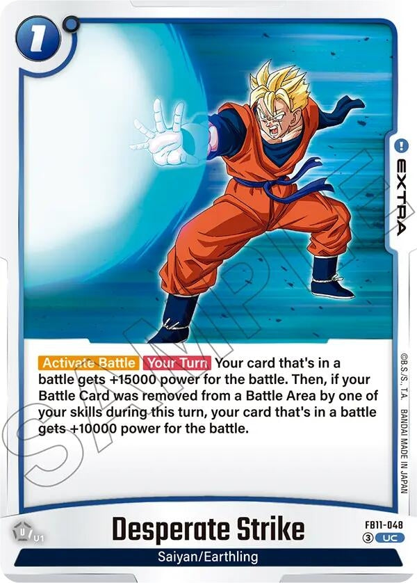 Image for Desperate Strike (FB11-048) (Brightness of Hope) (FB11) - Dragon Ball Super: Fusion World
