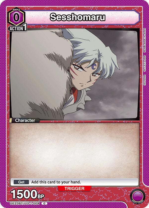 Image for Sesshomaru (004) (UE23BT/IYS-1-004) (UE23BT: Inuyasha) (UE23BT) - Union Arena