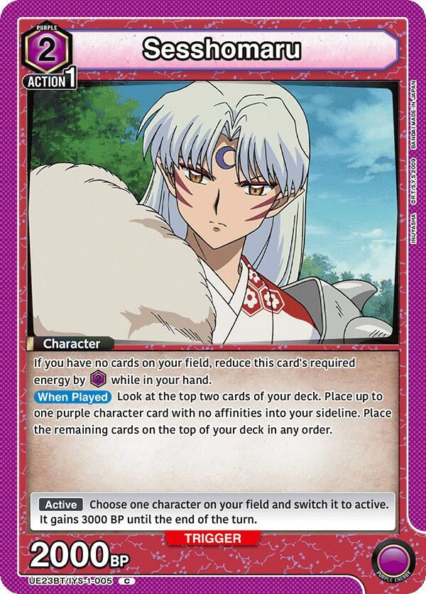 Image for Sesshomaru (005) (UE23BT/IYS-1-005) (UE23BT: Inuyasha) (UE23BT) - Union Arena