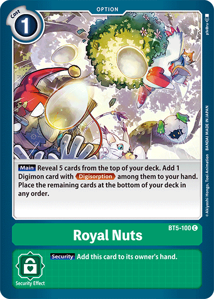 Royal Nuts [BT5-100] [Battle of Omni] | Red Riot Games CA