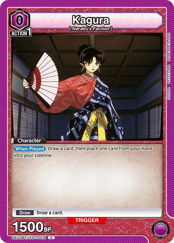 Image for Kagura (016) (UE23BT/IYS-1-016) (UE23BT: Inuyasha) (UE23BT) - Union Arena