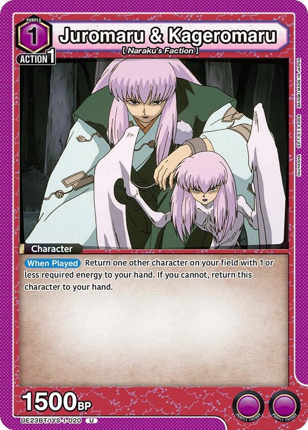 Image for Juromaru & Kageromaru (UE23BT/IYS-1-020) (UE23BT: Inuyasha) (UE23BT) - Union Arena