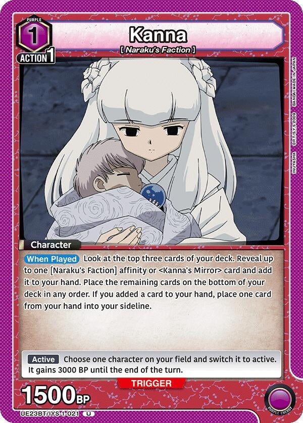 Image for Kanna (021) (UE23BT/IYS-1-021) (UE23BT: Inuyasha) (UE23BT) - Union Arena