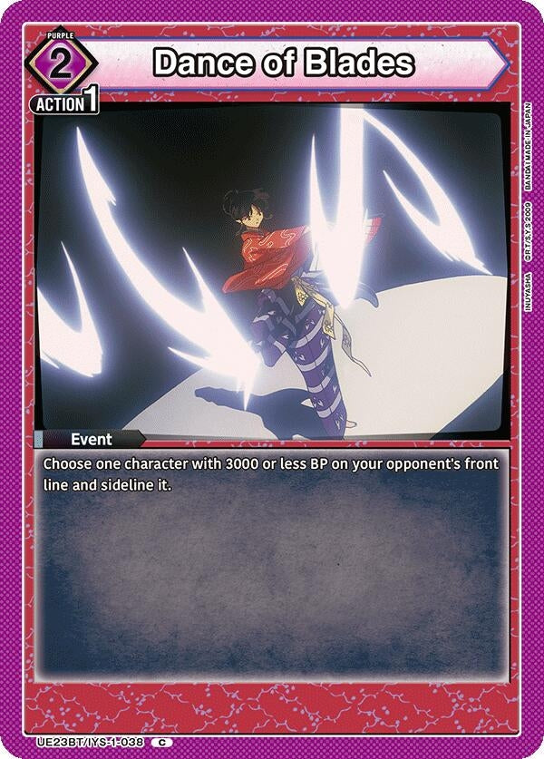 Image for Dance of Blades (UE23BT/IYS-1-038) (UE23BT: Inuyasha) (UE23BT) - Union Arena