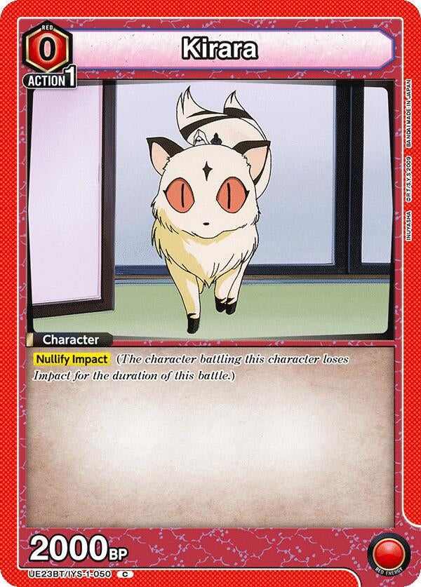 Image for Kirara (050) (UE23BT/IYS-1-050) (UE23BT: Inuyasha) (UE23BT) - Union Arena