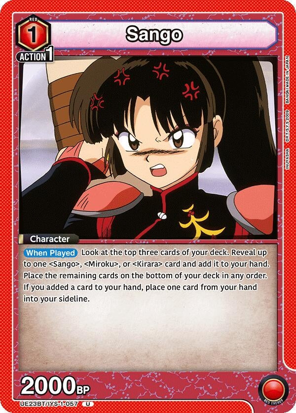 Image for Sango (057) (UE23BT/IYS-1-057) (UE23BT: Inuyasha) (UE23BT) - Union Arena