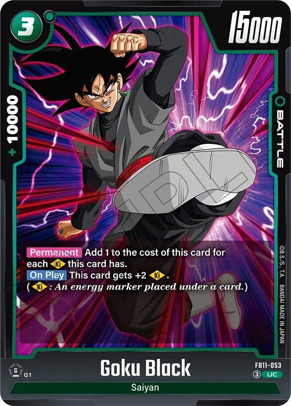 Image for Goku Black - FB11-053 (FB11-053) (Brightness of Hope) (FB11) - Dragon Ball Super: Fusion World