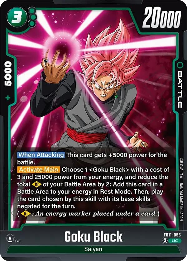 Image for Goku Black - FB11-056 (FB11-056) (Brightness of Hope) (FB11) - Dragon Ball Super: Fusion World