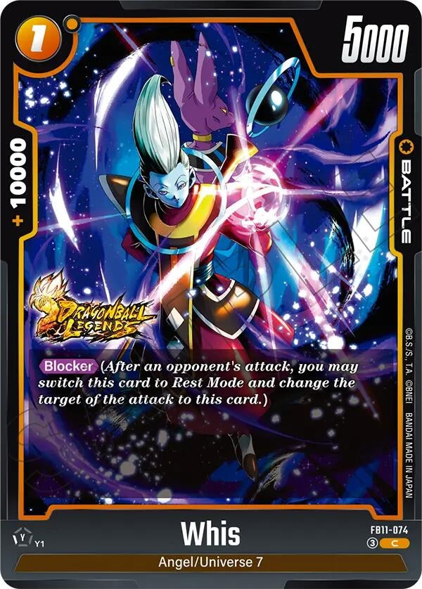Image for Whis - FB11-074 (FB11-074) (Brightness of Hope) (FB11) - Dragon Ball Super: Fusion World