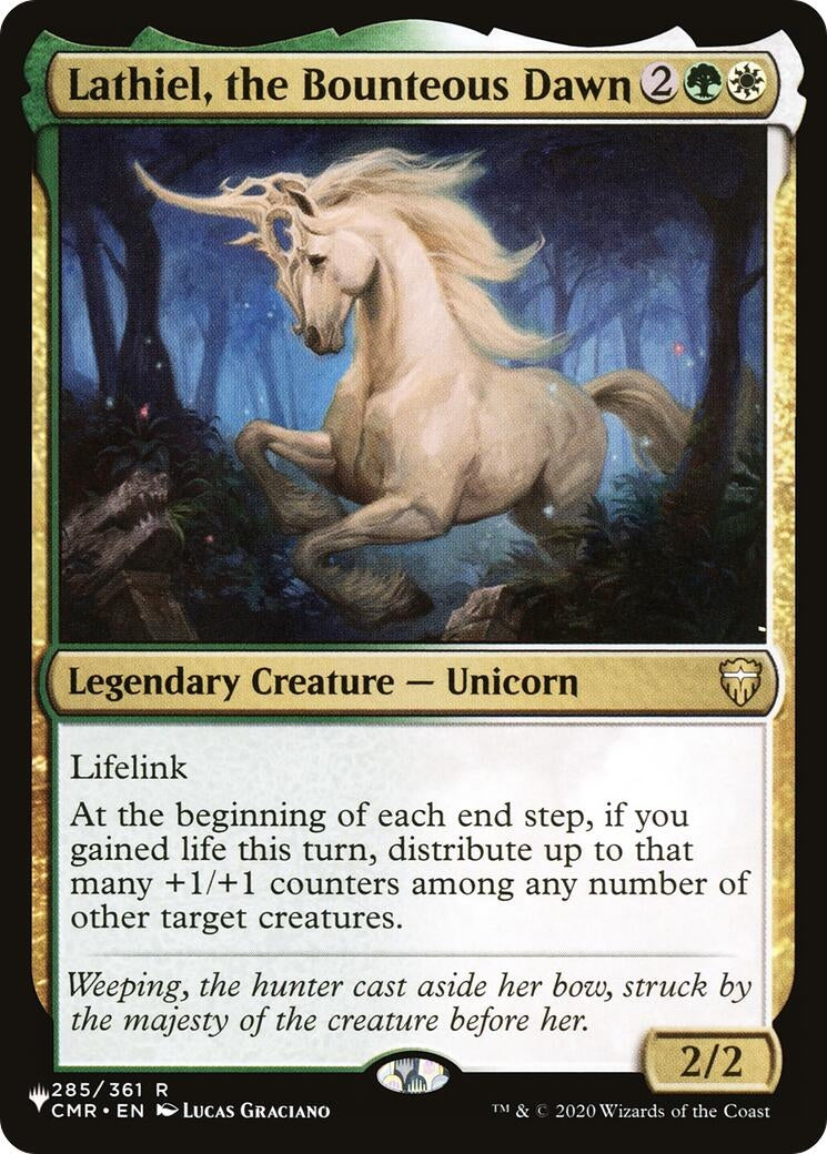 Image for Lathiel, the Bounteous Dawn (285) (The List Reprints) (LIST) - Magic: The Gathering