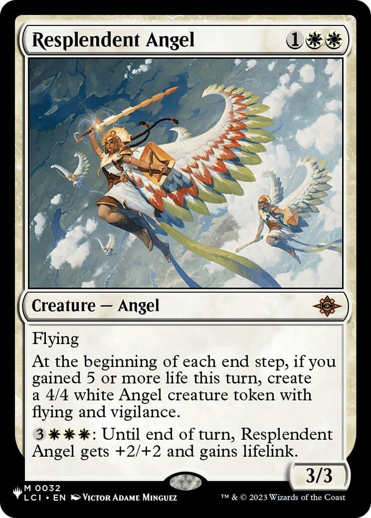 Image for Resplendent Angel (32) (The List Reprints) (LIST) - Magic: The Gathering