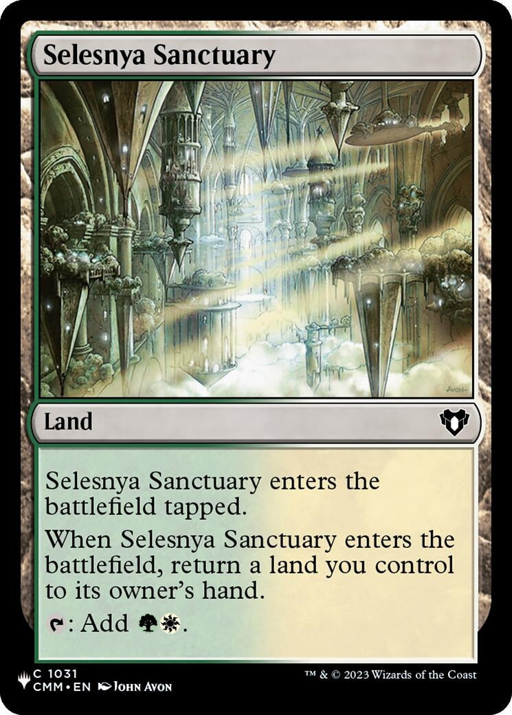 Image for Selesnya Sanctuary (1031) (The List Reprints) (LIST) - Magic: The Gathering
