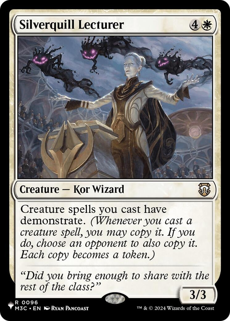 Image for Silverquill Lecturer (96) (The List Reprints) (LIST) - Magic: The Gathering