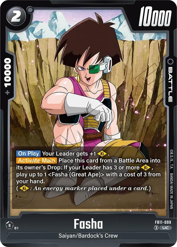 Image for Fasha (FB11-099) (Brightness of Hope) (FB11) - Dragon Ball Super: Fusion World