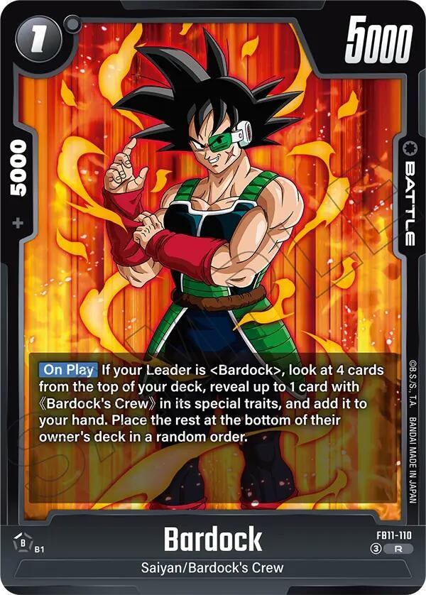 Image for Bardock - FB11-110 (FB11-110) (Brightness of Hope) (FB11) - Dragon Ball Super: Fusion World