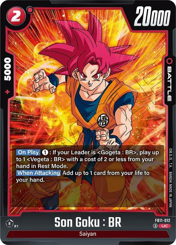 Image for Son Goku : BR (FB11-012) (Brightness of Hope) (FB11) - Dragon Ball Super: Fusion World