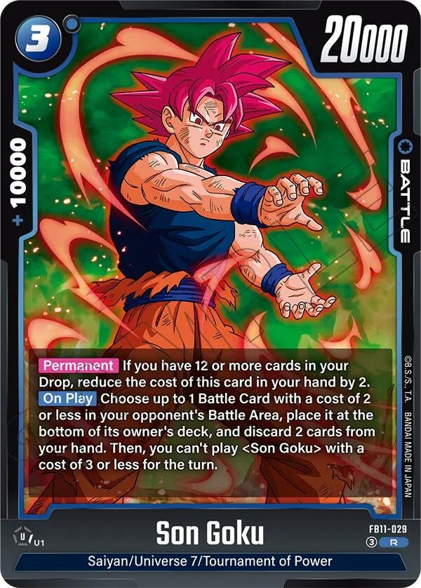 Image for Son Goku - FB11-029 (FB11-029) (Brightness of Hope) (FB11) - Dragon Ball Super: Fusion World