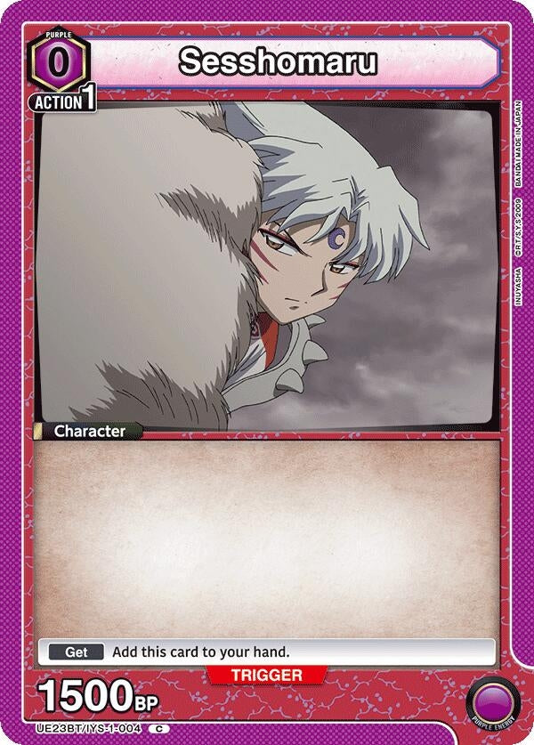 Image for Sesshomaru (004) (Box Topper Foil) (UE23BT/IYS-1-004) (UE23BT: Inuyasha) (UE23BT) - Union Arena