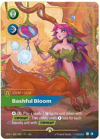 Image for Lillia - Bashful Bloom (001/003) (Secret Garden) (SGN) - Riftbound: League of Legends Trading Card Game