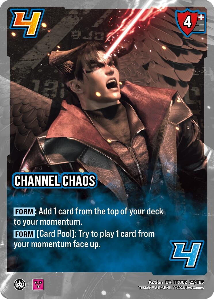 Image for Channel Chaos (TK802 25/185) (TEKKEN 8) (TK8) - UniVersus