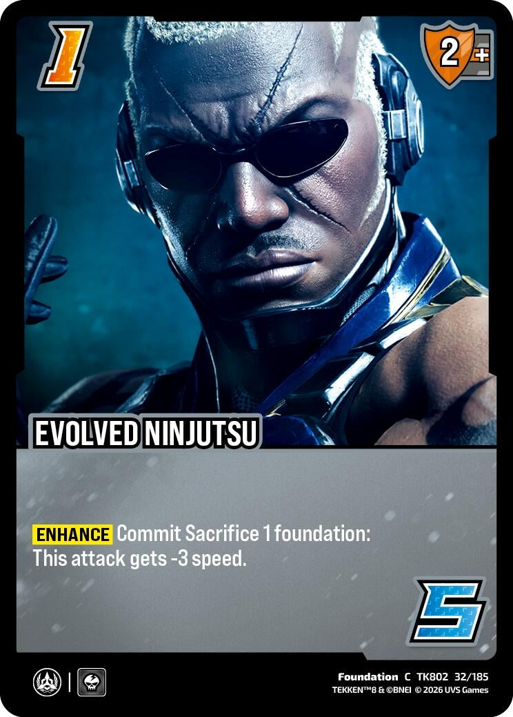 Image for Evolved Ninjutsu (TK802 32/185) (TEKKEN 8) (TK8) - UniVersus