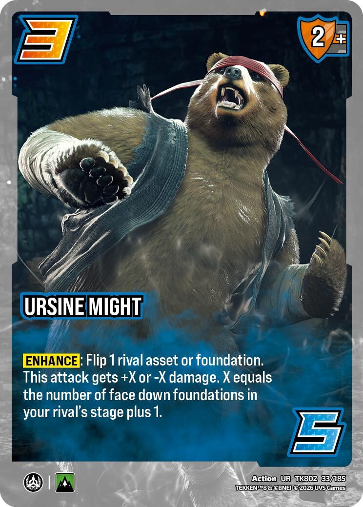 Image for Ursine Might (TK802 33/185) (TEKKEN 8) (TK8) - UniVersus