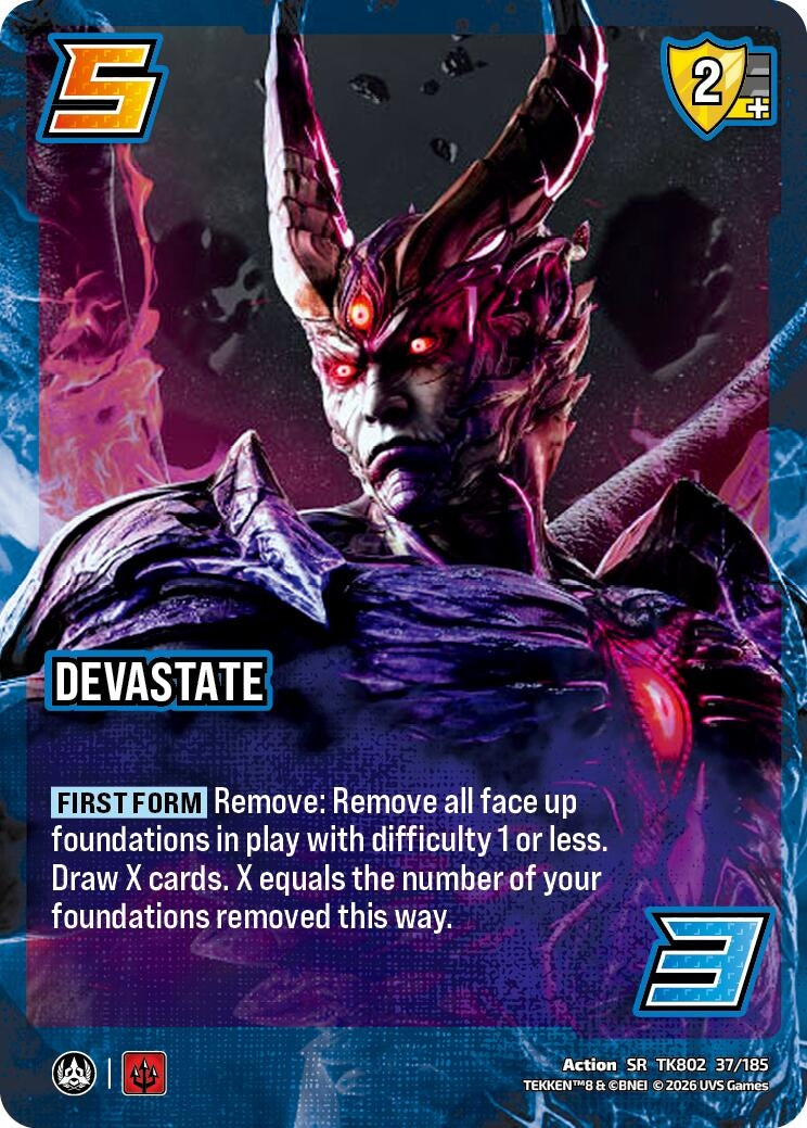 Image for Devastate (TK802 37/185) (TEKKEN 8) (TK8) - UniVersus