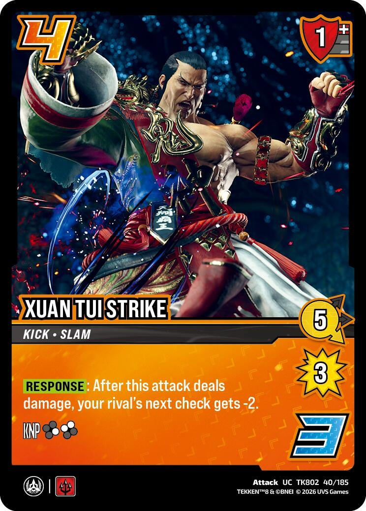 Image for Xuan Tui Strike (TK802 40/185) (TEKKEN 8) (TK8) - UniVersus