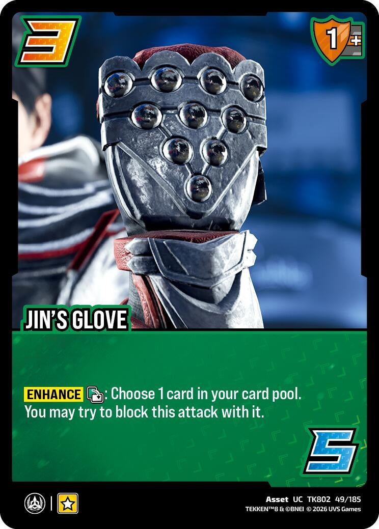 Image for Jin's Glove (TK802 49/185) (TEKKEN 8) (TK8) - UniVersus