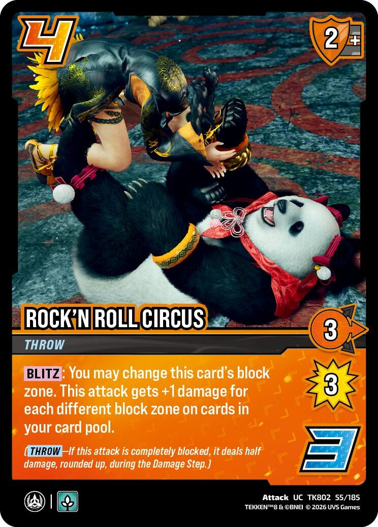 Image for Rock'N Roll Circus (TK802 55/185) (TEKKEN 8) (TK8) - UniVersus