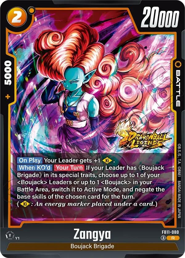 Image for Zangya (FB11-080) (Brightness of Hope) (FB11) - Dragon Ball Super: Fusion World