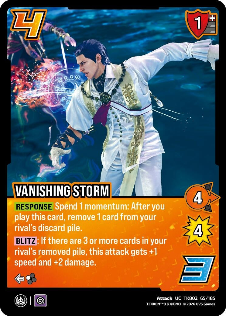 Image for Vanishing Storm (TK802 65/185) (TEKKEN 8) (TK8) - UniVersus
