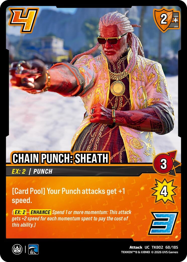 Image for Chain Punch: Sheath (TK802 68/185) (TEKKEN 8) (TK8) - UniVersus