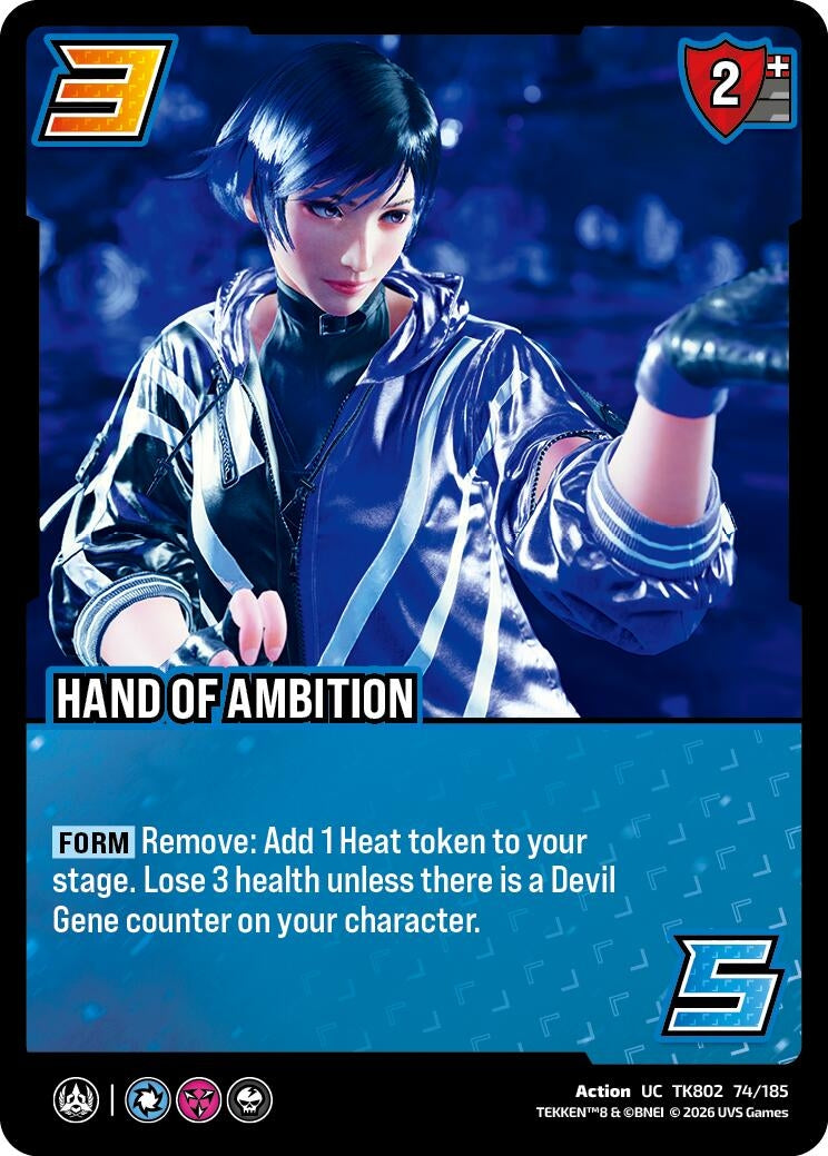 Image for Hand of Ambition (TK802 74/185) (TEKKEN 8) (TK8) - UniVersus