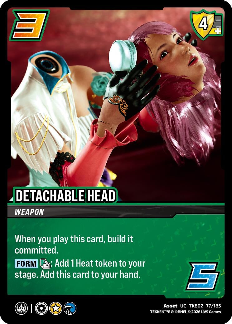 Image for Detachable Head (TK802 77/185) (TEKKEN 8) (TK8) - UniVersus