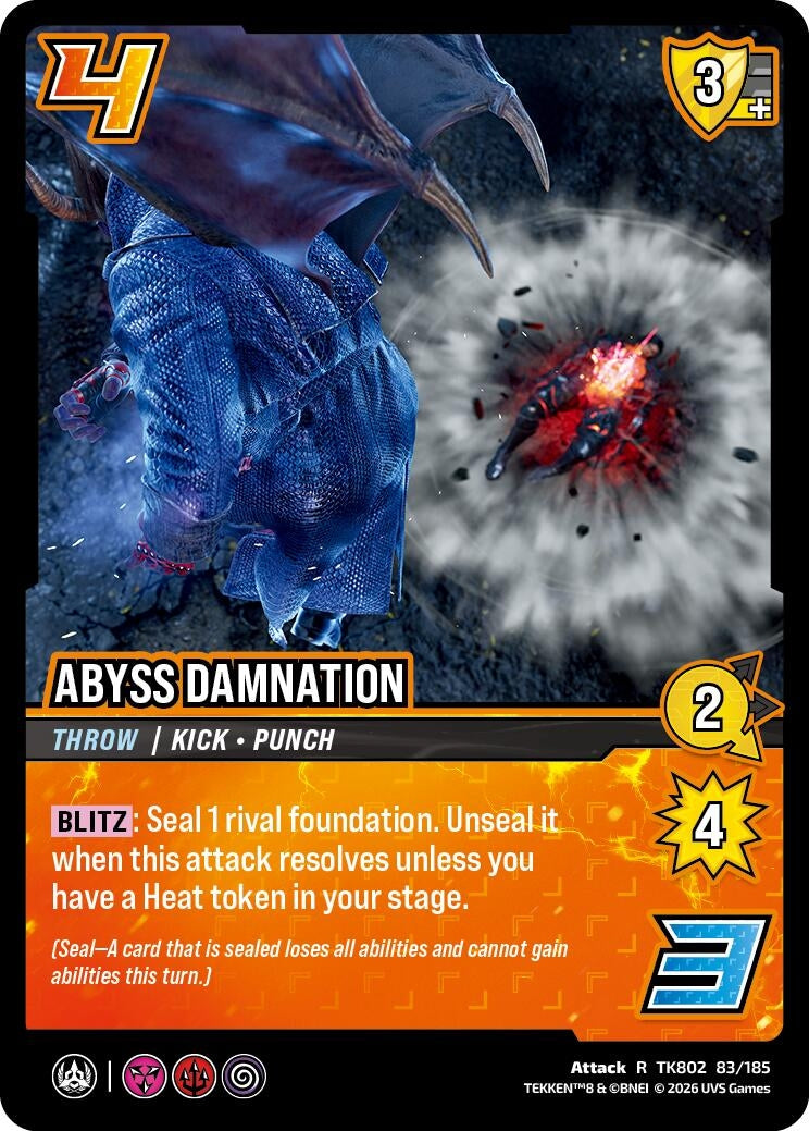 Image for Abyss Damnation (TK802 83/185) (TEKKEN 8) (TK8) - UniVersus