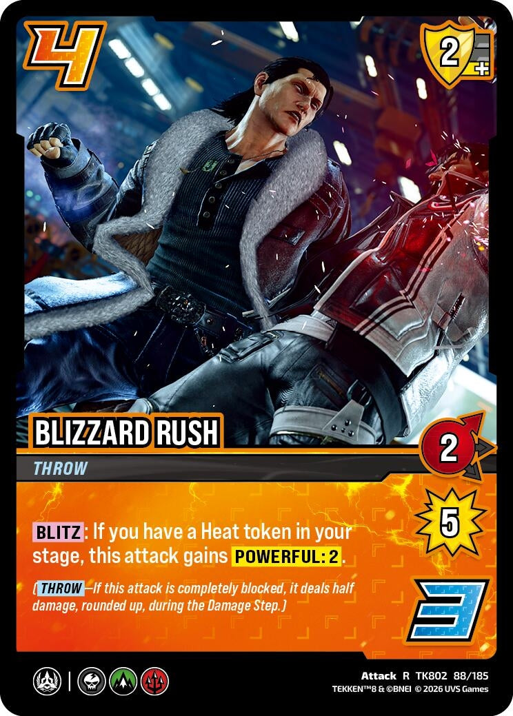 Image for Blizzard Rush (TK802 88/185) (TEKKEN 8) (TK8) - UniVersus