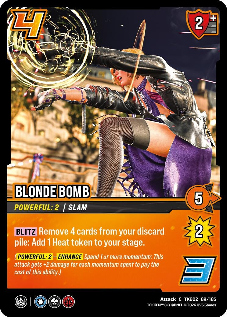 Image for Blonde Bomb (TK802 89/185) (TEKKEN 8) (TK8) - UniVersus