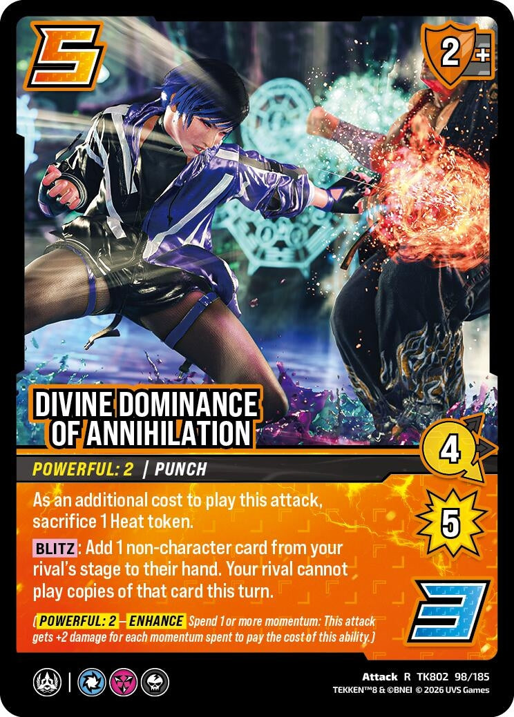 Image for Divine Dominance of Annihilation (TK802 98/185) (TEKKEN 8) (TK8) - UniVersus
