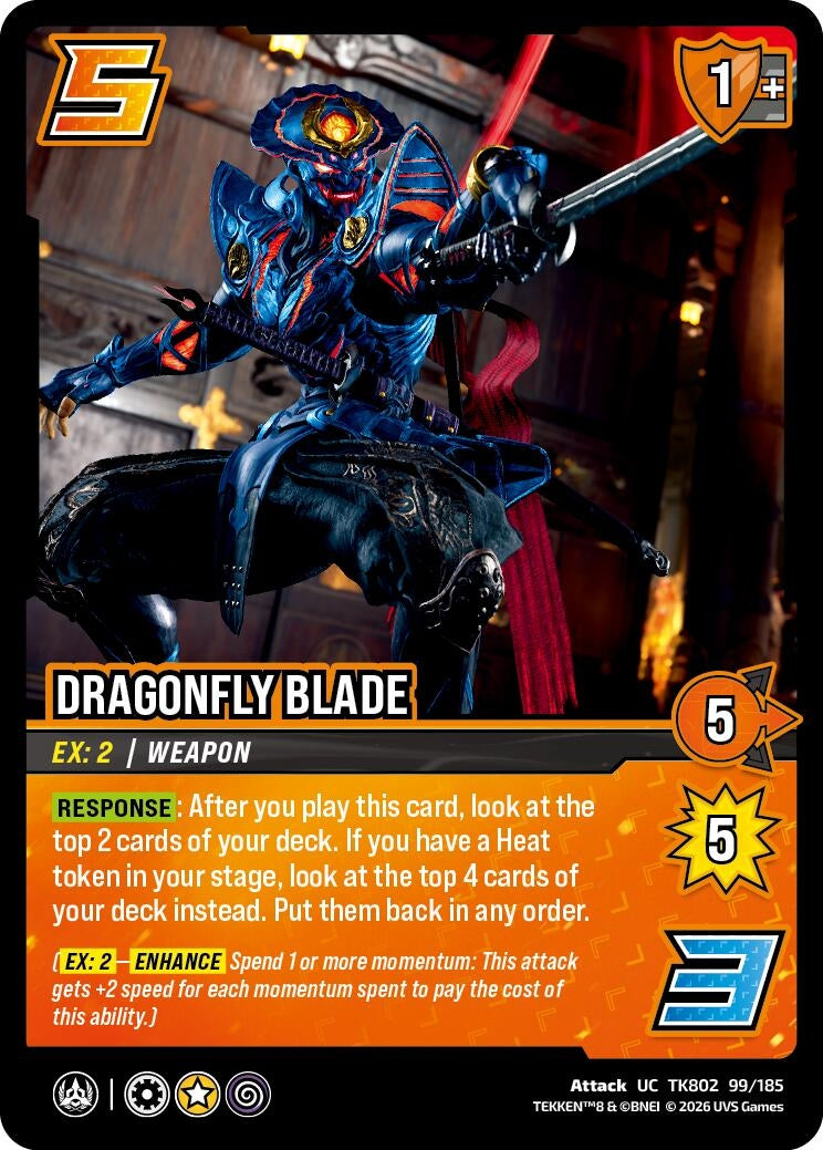 Image for Dragonfly Blade (TK802 99/185) (TEKKEN 8) (TK8) - UniVersus