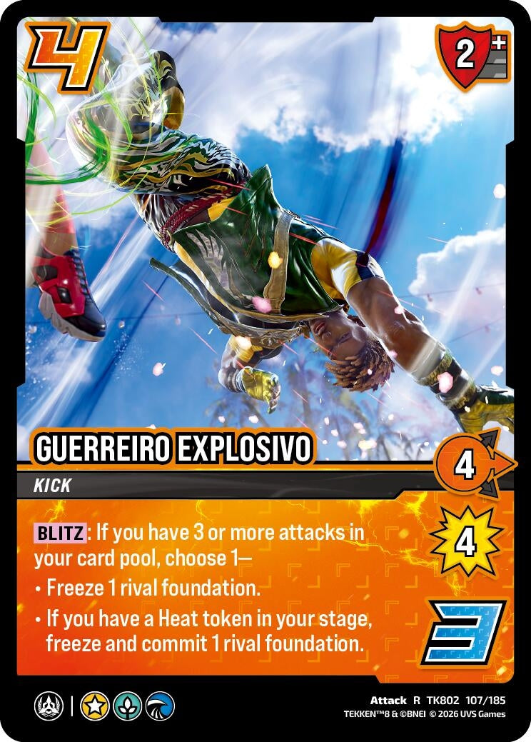 Image for Guerreiro Explosivo (TK802 107/185) (TEKKEN 8) (TK8) - UniVersus