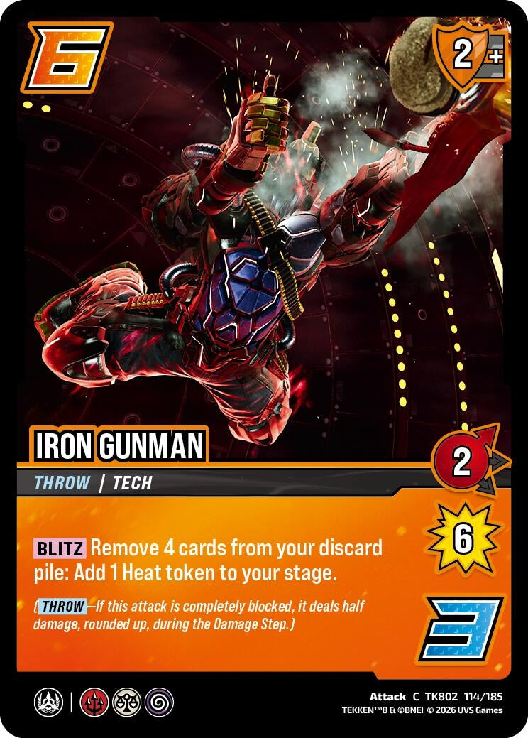 Image for Iron Gunman (TK802 114/185) (TEKKEN 8) (TK8) - UniVersus