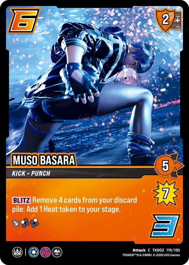 Image for Muso Basara (TK802 119/185) (TEKKEN 8) (TK8) - UniVersus