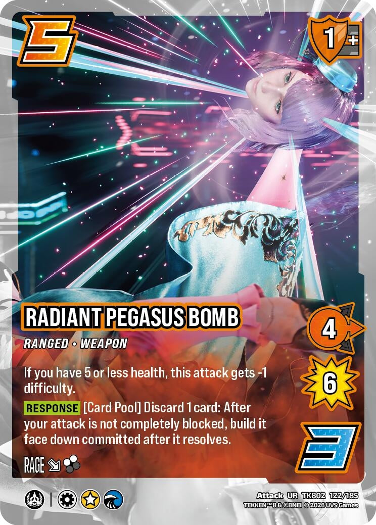 Image for Radiant Pegasus Bomb (TK802 122/185) (TEKKEN 8) (TK8) - UniVersus