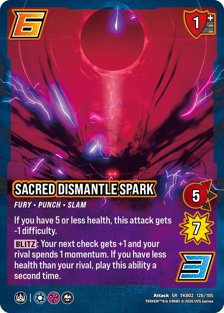 Image for Sacred Dismantle Spark (TK802 126/185) (TEKKEN 8) (TK8) - UniVersus